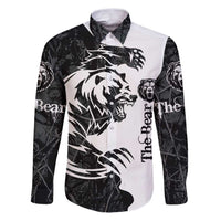 The Bear Tattoo Family Matching Puletasi and Hawaiian Shirt Bear In Forest