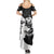 The Bear Tattoo Family Matching Summer Maxi Dress and Hawaiian Shirt Bear In Forest