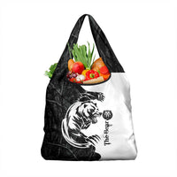 The Bear Tattoo Grocery Bag Bear In Forest