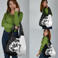 The Bear Tattoo Grocery Bag Bear In Forest