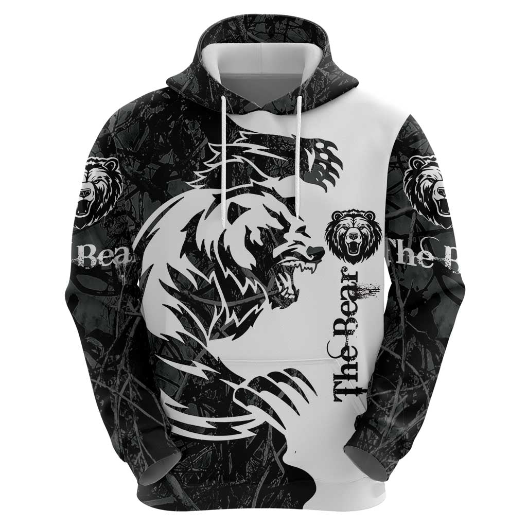 The Bear Tattoo Hoodie Bear In Forest