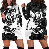 The Bear Tattoo Hoodie Dress Bear In Forest