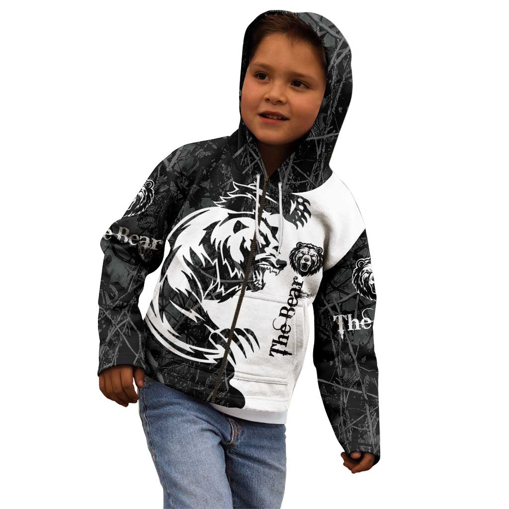 The Bear Tattoo Kid Hoodie Bear In Forest