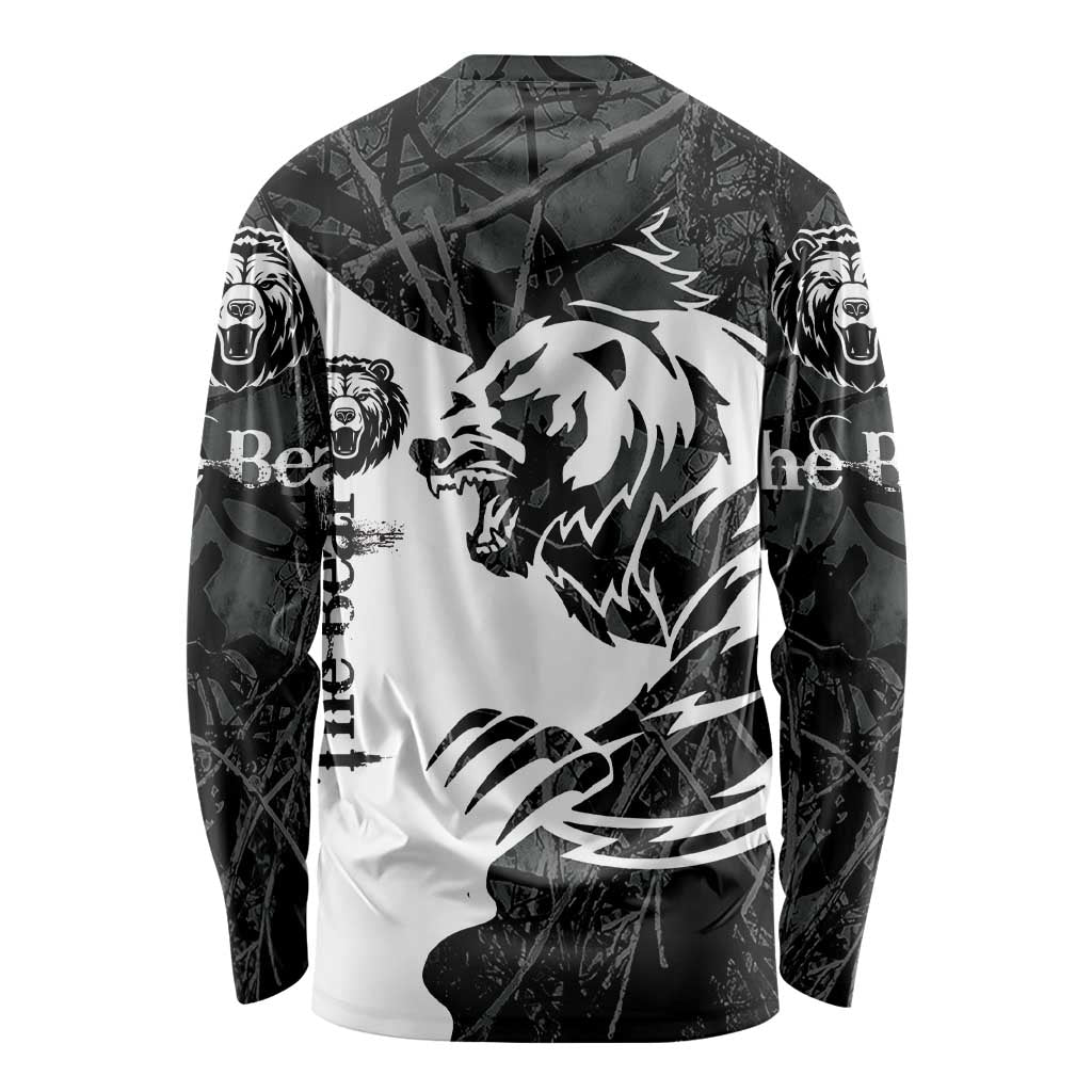 The Bear Tattoo Long Sleeve Shirt Bear In Forest
