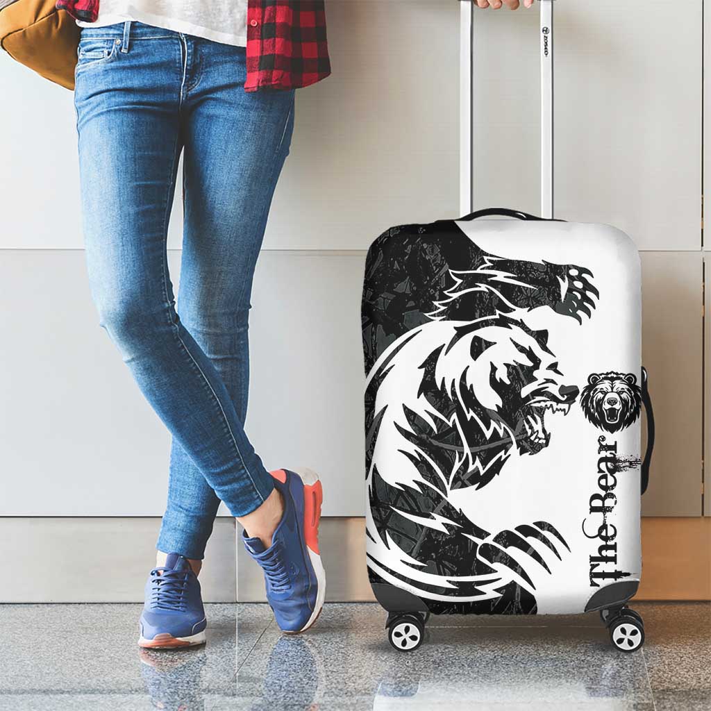 The Bear Tattoo Luggage Cover Bear In Forest