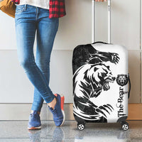 The Bear Tattoo Luggage Cover Bear In Forest