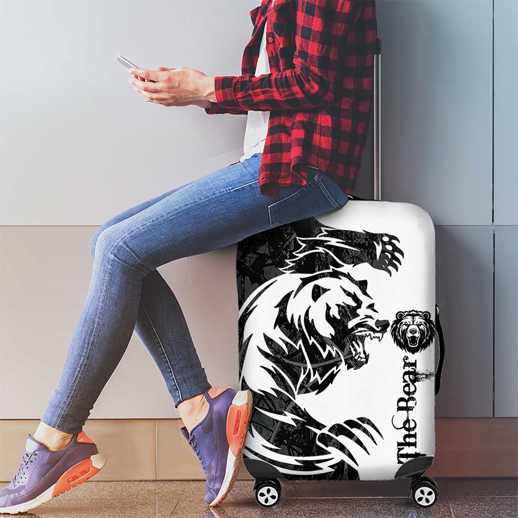 The Bear Tattoo Luggage Cover Bear In Forest