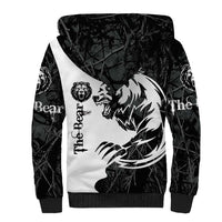 The Bear Tattoo Sherpa Hoodie Bear In Forest