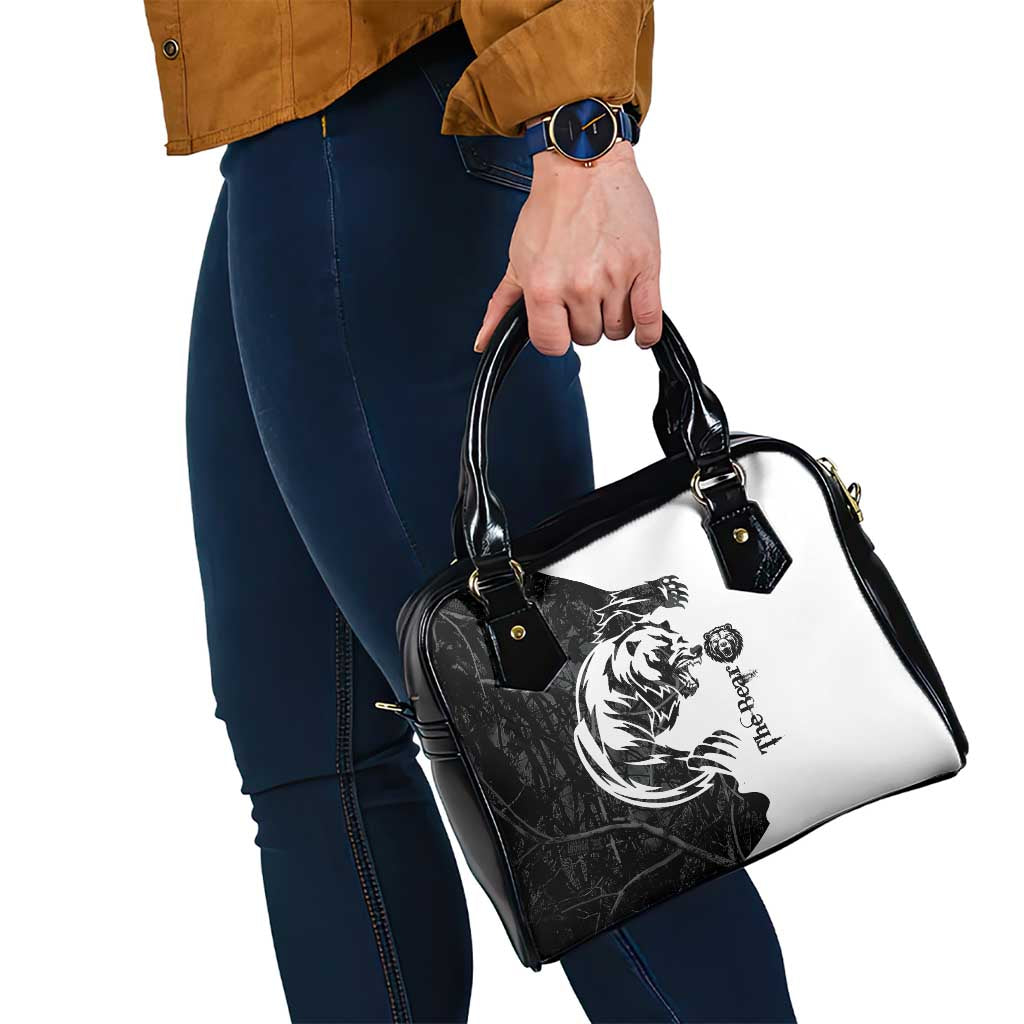 The Bear Tattoo Shoulder Handbag Bear In Forest