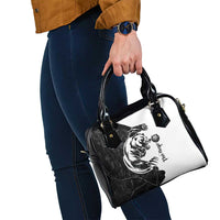 The Bear Tattoo Shoulder Handbag Bear In Forest
