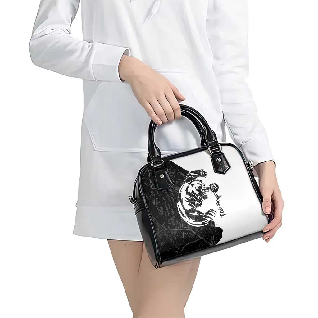 The Bear Tattoo Shoulder Handbag Bear In Forest