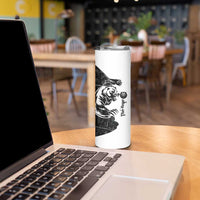 The Bear Tattoo Skinny Tumbler Bear In Forest