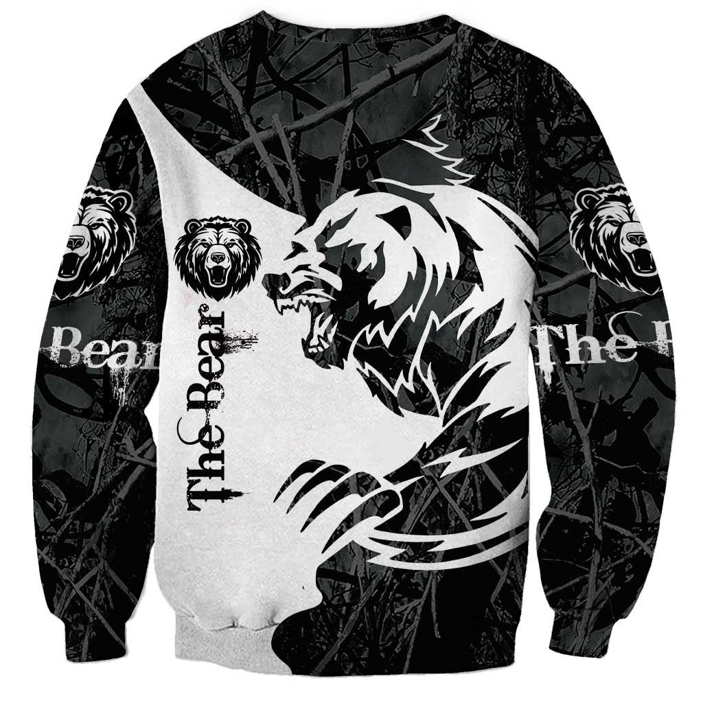 The Bear Tattoo Sweatshirt Bear In Forest