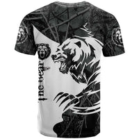 The Bear Tattoo T Shirt Bear In Forest - Wonder Print Shop