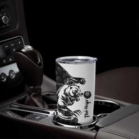 The Bear Tattoo Tumbler Cup Bear In Forest