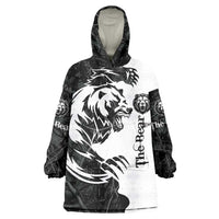 The Bear Tattoo Wearable Blanket Hoodie Bear In Forest - Wonder Print Shop