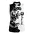 The Bear Tattoo Women Sleeveless Polo Shirt Bear In Forest - Wonder Print Shop