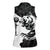 The Bear Tattoo Women Sleeveless Polo Shirt Bear In Forest - Wonder Print Shop