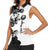 The Bear Tattoo Women Sleeveless Polo Shirt Bear In Forest - Wonder Print Shop