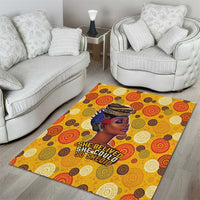 African She Believed Area Rug She Could So She Did