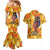 African She Believed Couples Matching Mermaid Dress and Hawaiian Shirt She Could So She Did