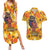 African She Believed Couples Matching Summer Maxi Dress and Hawaiian Shirt She Could So She Did