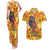 African She Believed Couples Matching Tank Maxi Dress and Hawaiian Shirt She Could So She Did