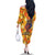 African She Believed Family Matching Off The Shoulder Long Sleeve Dress and Hawaiian Shirt She Could So She Did