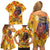 African She Believed Family Matching Off Shoulder Short Dress and Hawaiian Shirt She Could So She Did
