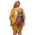 African She Believed Family Matching Off Shoulder Short Dress and Hawaiian Shirt She Could So She Did
