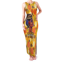 African She Believed Family Matching Tank Maxi Dress and Hawaiian Shirt She Could So She Did