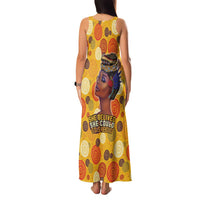 African She Believed Family Matching Tank Maxi Dress and Hawaiian Shirt She Could So She Did