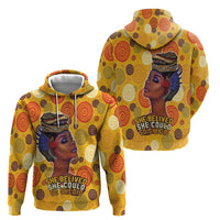 African She Believed Hoodie She Could So She Did
