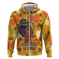 African She Believed Hoodie She Could So She Did