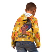 African She Believed Kid Hoodie She Could So She Did