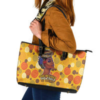 African She Believed Leather Tote Bag She Could So She Did