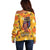 African She Believed Off Shoulder Sweater She Could So She Did