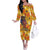 African She Believed Off The Shoulder Long Sleeve Dress She Could So She Did