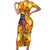 African She Believed Short Sleeve Bodycon Dress She Could So She Did