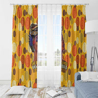African She Believed Window Curtain She Could So She Did - Wonder Print Shop