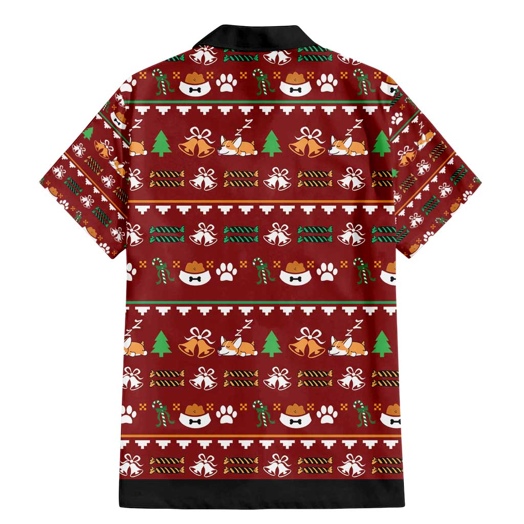 Funny Corgi Dog Family Matching Mermaid Dress and Hawaiian Shirt Merry CORGMAS Christmas - Wonder Print Shop