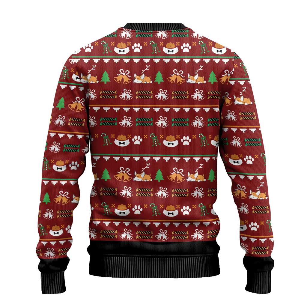 Funny Corgi Dog Ugly Christmas Sweater Merry CORGMAS Christmas - Wonder Print Shop