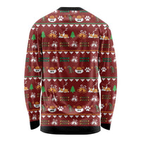 Funny Corgi Dog Long Sleeve Shirt Merry CORGMAS Christmas - Wonder Print Shop