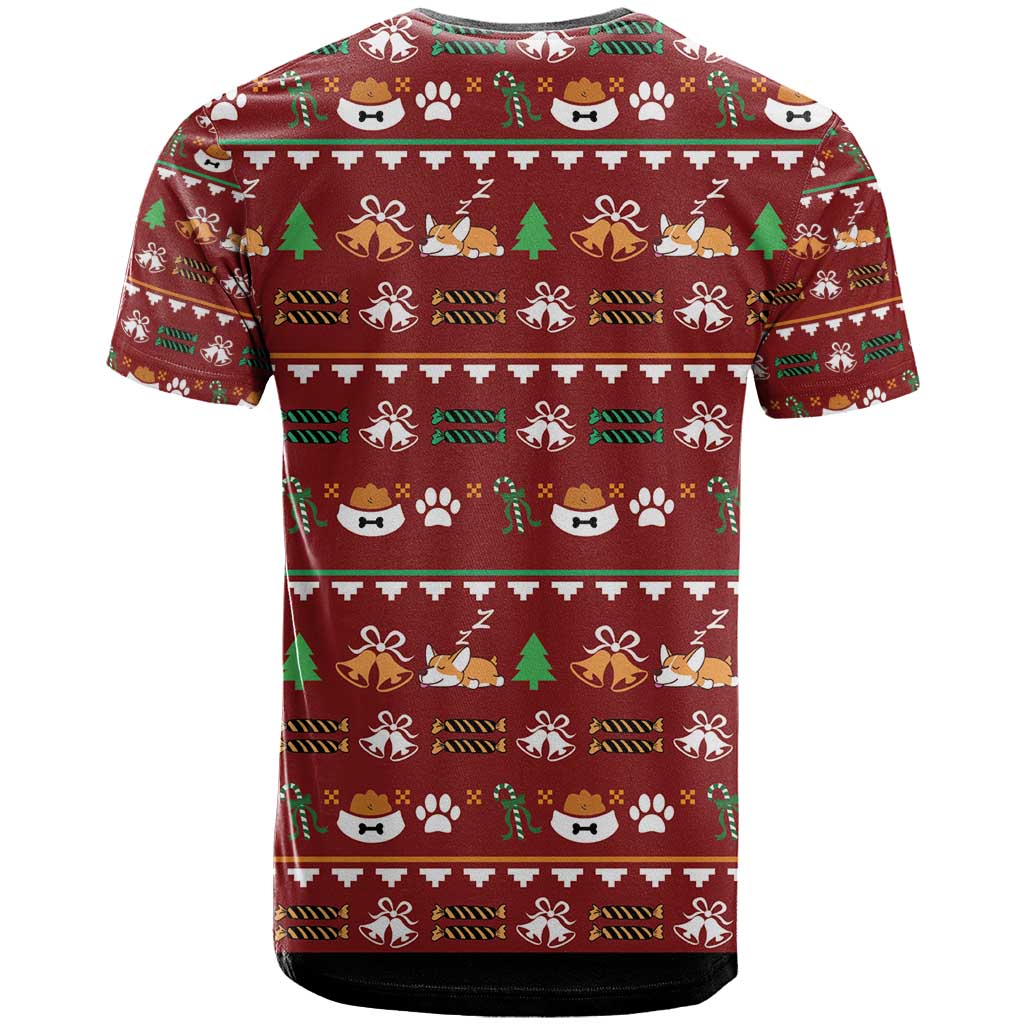 Funny Corgi Dog T Shirt Merry CORGMAS Christmas - Wonder Print Shop