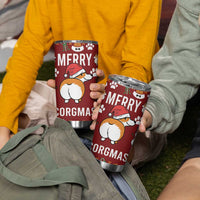 Funny Corgi Dog Tumbler Cup Merry CORGMAS Christmas - Wonder Print Shop