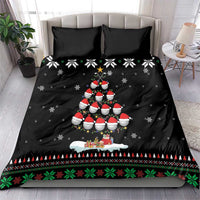 Golf Christmas Tree Snow Bedding Set - Wonder Print Shop