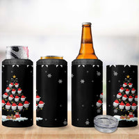 Golf Christmas Tree Snow 4 in 1 Can Cooler Tumbler - Wonder Print Shop