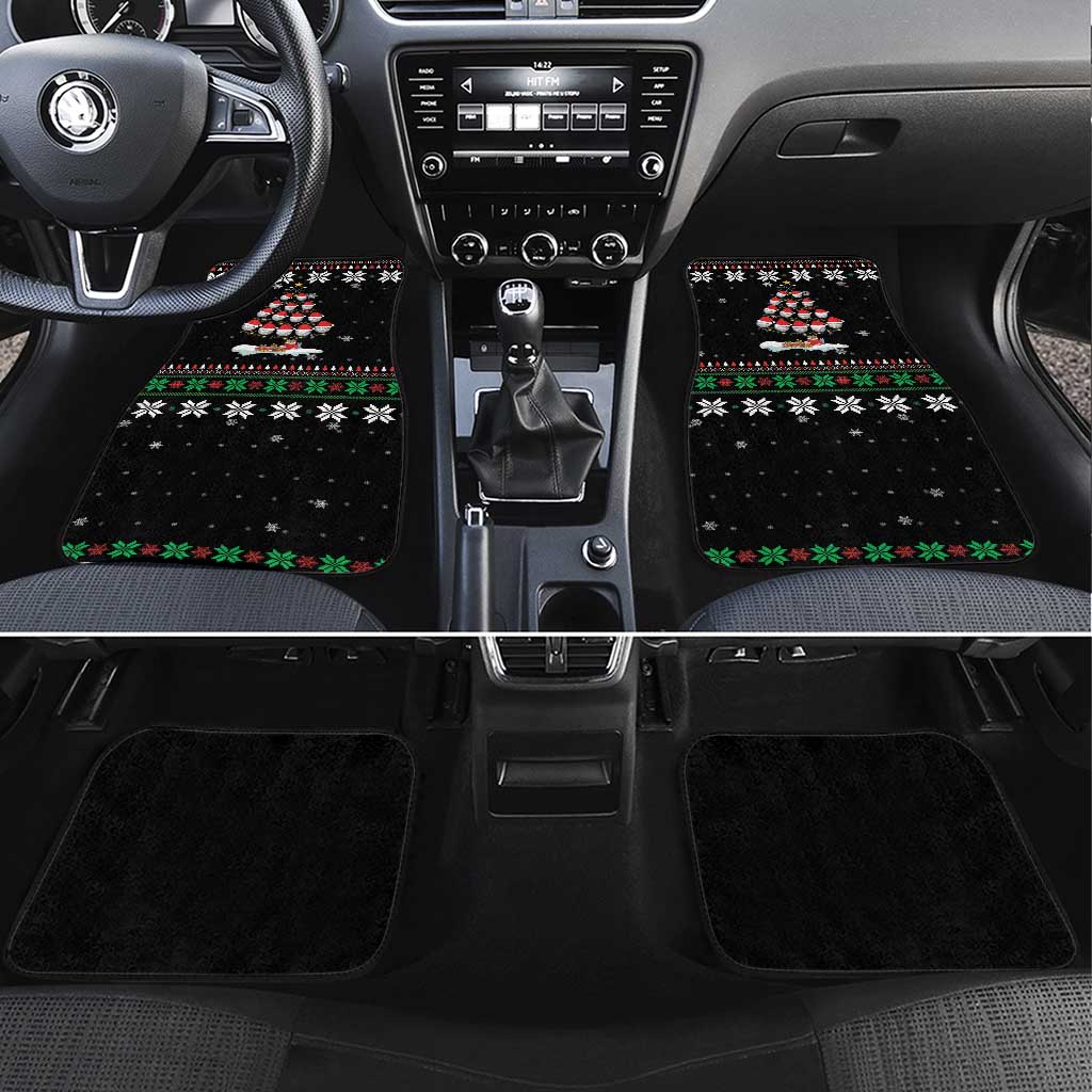 Golf Christmas Tree Snow Car Mats - Wonder Print Shop