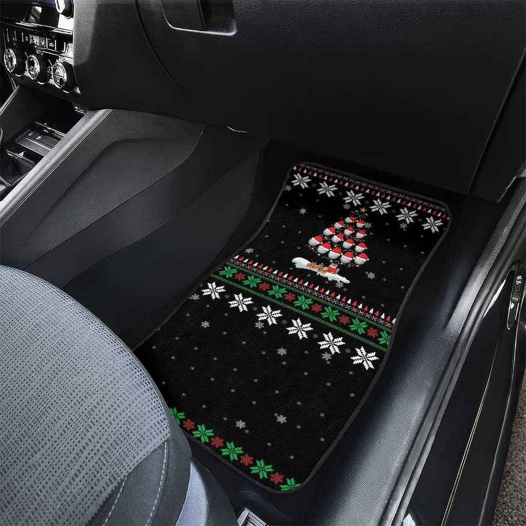 Golf Christmas Tree Snow Car Mats - Wonder Print Shop