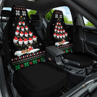 Golf Christmas Tree Snow Car Seat Cover - Wonder Print Shop